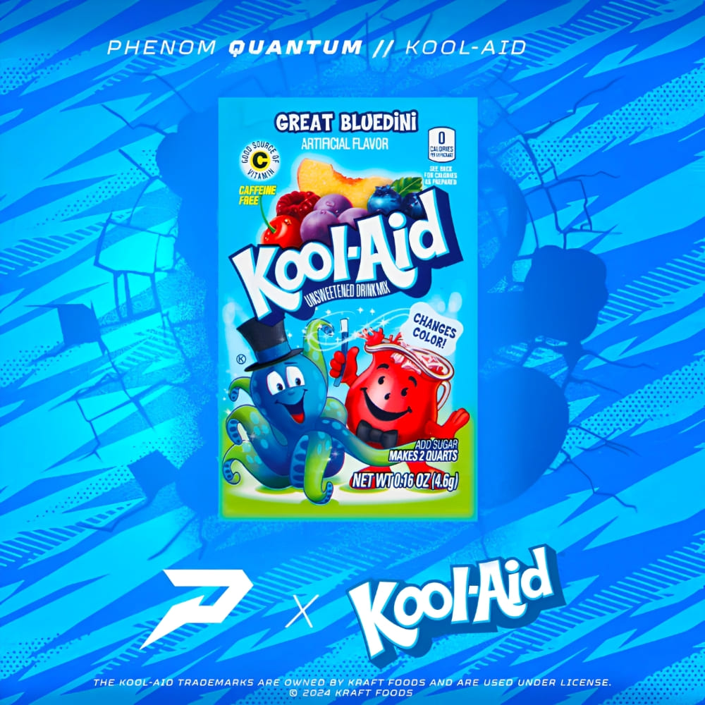 Playmaker Base: American Football Handschuhe Phenom Elite VPS4 Kool-Aid Great Bluedini Produktbild 2